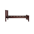 thumbnail image 5 of Plank+Beam Solid Wood Twin Bed Frame with Headboard, Classic Twin Size Adults Platform Bed, 5 of 10