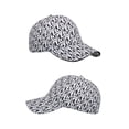 thumbnail image 5 of Eoperou Baseball Cap Hard Brim Hip Hop Style Ponytail Hole Letter Print Extended Brim Women Hat Headwear, 5 of 8