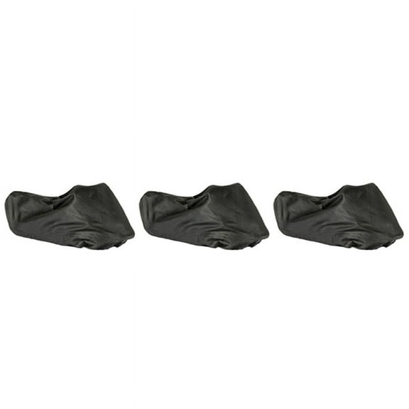 3X Snowmobile Cover Waterproof Dust Trailerable Sled Cover Anti-UV Winter Outdoor Black 145X51X48cm