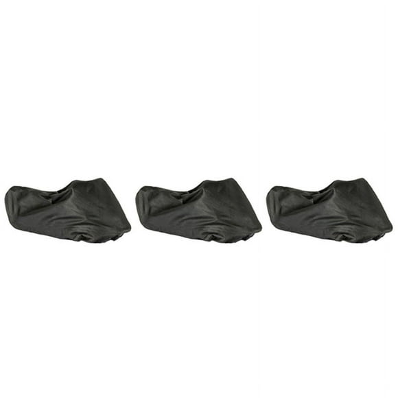3X Snowmobile Cover Waterproof Dust Trailerable Sled Cover Anti-UV Winter Motorcycle Outdoor Black 145X51X48cm