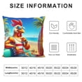 thumbnail image 5 of GOSMITH Summer Pillow Covers Funny Chicken Throw Pillow Covers Summer Farmhouse Cushion Case Decor for Sofa Couch, 5 of 5