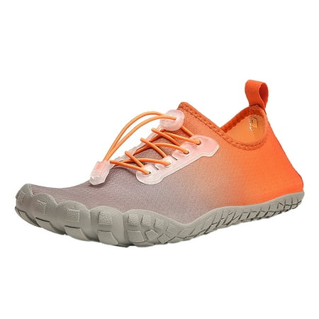 XDDST Slip On Shoes Couple Men Outdoor Mountaineering Casual Sport Shoes Lace Up Beach Running Breathable Soft Bottom Shoes