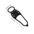 thumbnail image 2 of FUTUREORYY 1 Pair Anti Skid Gripper Spikes Crampons Ice Grips Cleat Spikes for Climbing Aid Compact Design Winter Trails, 2 of 8