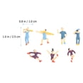 thumbnail image 2 of 12 unids DIY People Figura Modelo Plastic People Models Sand Table Disposición Decoraciones, 2 of 8