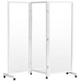 thumbnail image 2 of Oriental Furniture 5.75 ft Tall Clear Screen on Wheels White, 2 of 6