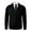 Black, variant on Men's Shawl Collar Cardigan Sweater Button up Merino Wool Sweater