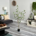 thumbnail image 5 of Nearly Natural 5' Minimalist Citrus Artificial Tree, 5 of 5