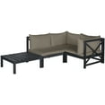 thumbnail image 2 of Safavieh Lynwood Outdoor Contemporary Modular Sectional with Cushion, 2 of 5