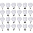 thumbnail image 2 of Simply Conserve 6 Watt LED Globe Light Bulbs, 24-Pack Bulk, Warm White 2700K, Energy Star Certified, 120 Volts, 450 Lumen, Energy Saver, 2 of 6