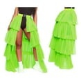thumbnail image 2 of Yokua Women's Lingerie Bustle Skirt Bubble Dance Layered Lace Tulle Tutu Skirt, 2 of 12