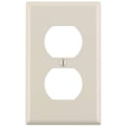 thumbnail image 2 of Leviton 010-78003-000 Duplex Receptacle Wall Plate, 1 Gang, 2 of 2
