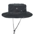 thumbnail image 2 of Shenmeida Outdoor Summer Unisex Wide Brim Fasten String Boonie Hat Sun Cap Jungle Headwear for Men Women, 2 of 4
