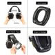 thumbnail image 3 of Almohadillas de gel TUNC para auriculares con cancelación de ruido negro 2 piezas, 3 of 5