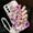 Hot Pink, variant on for Samsung Galaxy S25 Glitter Bling Case,Cute Luxury 3D Sparkle Crown Crystal Rhinestones Diamond Stunning Stones Pearl with Lanyard Wrist Strap Women Girls Phone Case for Galaxy S25,Silver