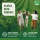 thumbnail image 5 of VIVOSPROUT Platos de Papel Compostables Desechables (Marrón Natural, 10 Pulgadas - Paquete de 125), 5 of 8