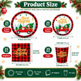 thumbnail image 3 of Krocisen Christmas Paper Plates and Cups Set for 25 Guests, 9 Inch & 7 Inch Dinner Plates, Napkins and Cups, Holiday Tableware Kit for Xmas Party, Dinner & Family Gathering, 3 of 6