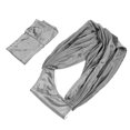thumbnail image 3 of Portabebés suave y transpirable que fortalece el vínculo con el bebé, portabebés elástico para exteriores, gris L, 3 of 14