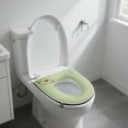 thumbnail image 3 of Foam Toilet Seat Cushion Soft Padded Toilet Cover For Round And Elongated Toilets, 3 of 6