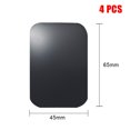 thumbnail image 3 of CARTTOU 4 Pcs Metal Plate Disc for Cell Phone Magnets Holder Magnetic Car Mount Sticker, 3 of 8