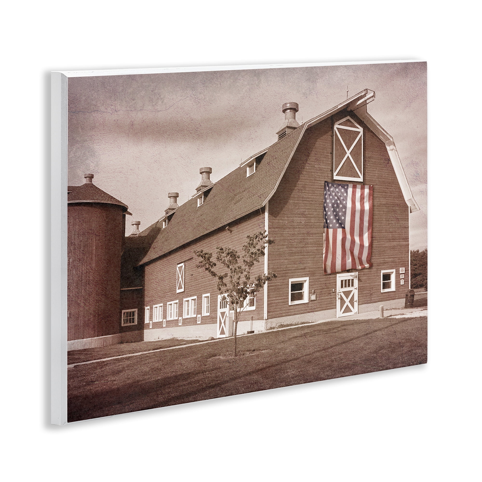 Stupell Industries Rural America Barn Wall Plaque Art, design by Marcus Prime