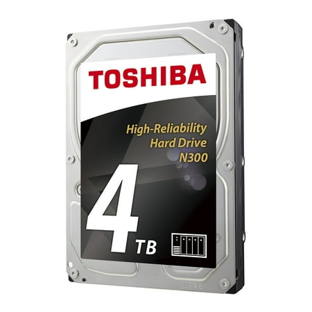 Nas Drive - Toshiba N300 4TB NAS Internal Hard Drive 7200 RPM SATA 6Gb/s 128 MB Cache 3.5inch - HDWQ140XZSTA