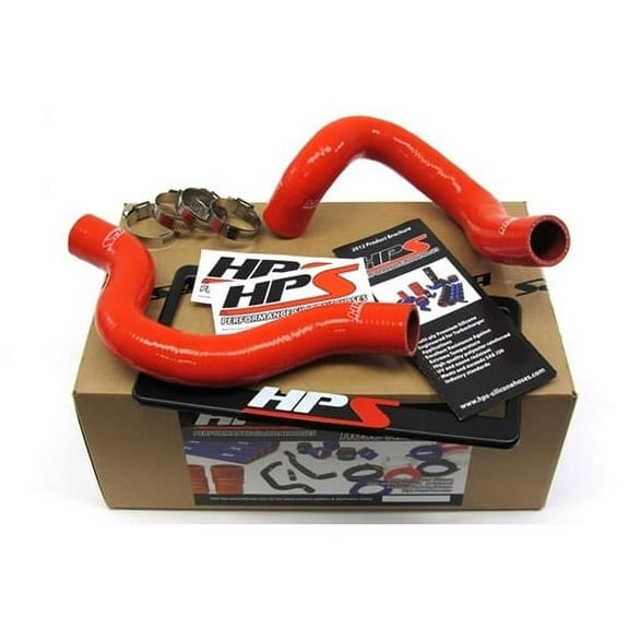 HPS Red Reinforced Silicone Radiator Hose Kit Coolant for Nissan 07-09 Sentra SE-R / SER Spec V