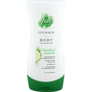 FDS Feminine Intimate & Body Cleansing Wash, Cucumber & Green Tea Wash, 10 Oz