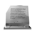 thumbnail image 6 of 36 in. Lumin Collection Ducted Insert Range Hood, Button Controls, LED Lights, Stainless Steel, 6 of 17