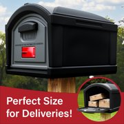 Simplay3 American Home T4 Extra Large Capacity Mailbox - Top Only, Black
