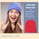 thumbnail image 5 of Jumpingount Gorros Gorros con puños de punto Uisex Sombreros Skullcap Protección para la cabeza Hip Hop Accesorios casuales Regalos Invierno sandía rojo Type3 NO3 Jumpingount AP010843-34B, 5 of 6