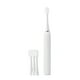 thumbnail image 2 of Cepillo de dientes eléctrico con temporizador y 4 cabezales de cepillo - Impermeable IPX7, 5 modos de limpieza, recargable por USB, portátil para viajar - blanco, rosa, azul, 2 of 7
