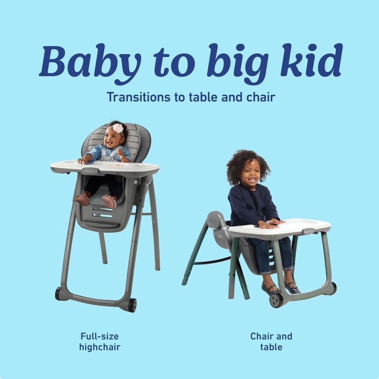 Graco, High Chair, 7-in-1 Foldable Infant to Toddler - Walmart.com