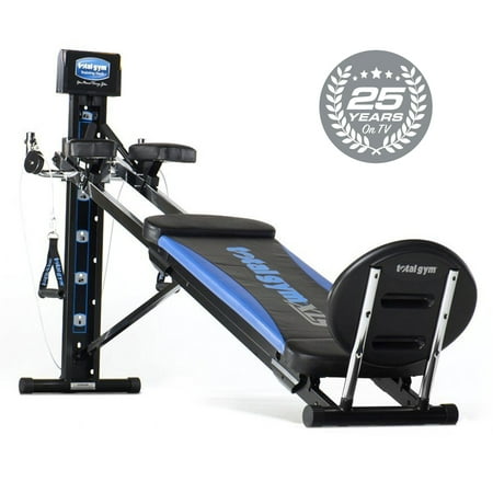 Total Gym XLS Unisex Universal Home Gym Workout Machine w/Ab Crunch Bench