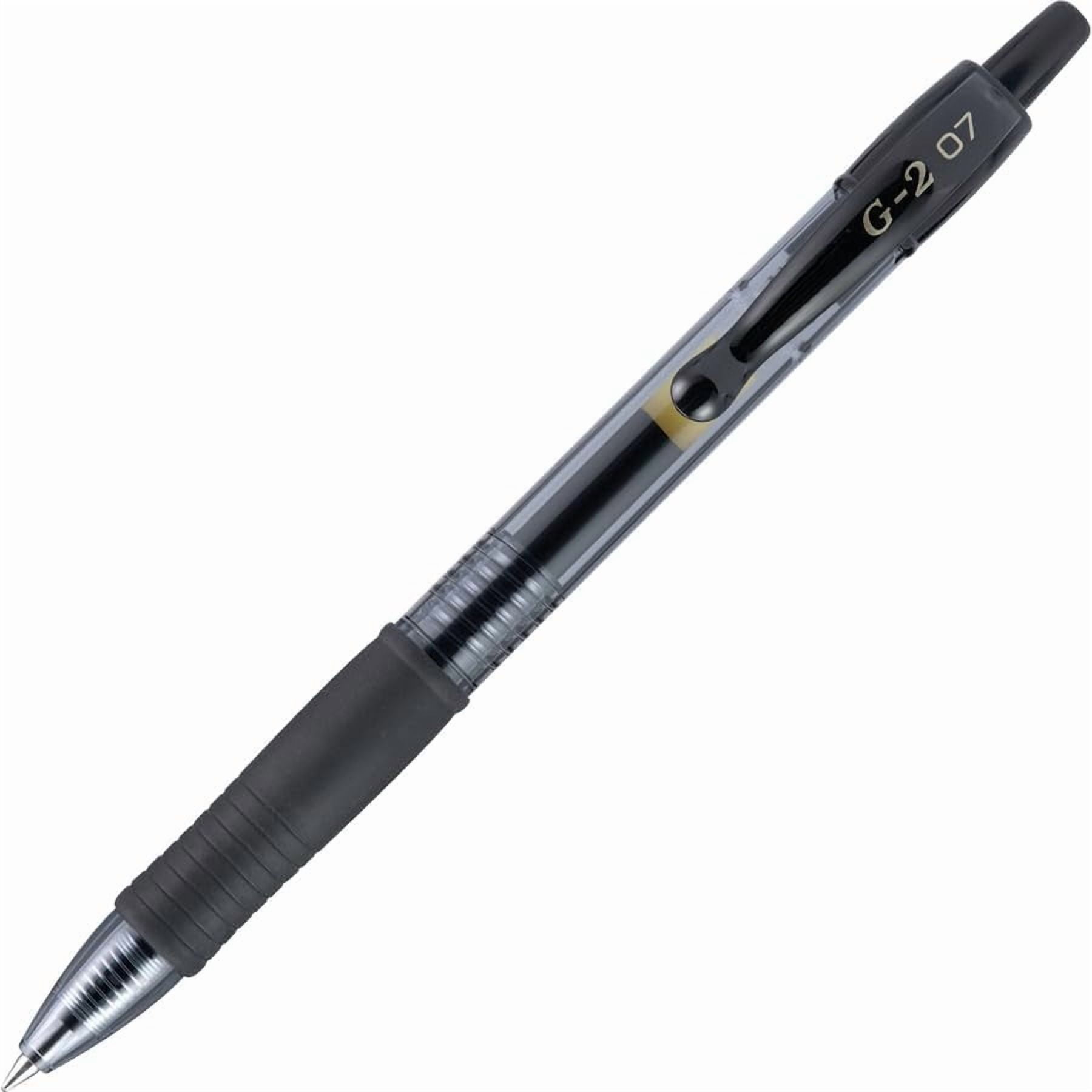 G2 Premium Gel Roller Pen, Retractable and Refillable, Fine Point 0.7 mm, Black Ink, 36 Count