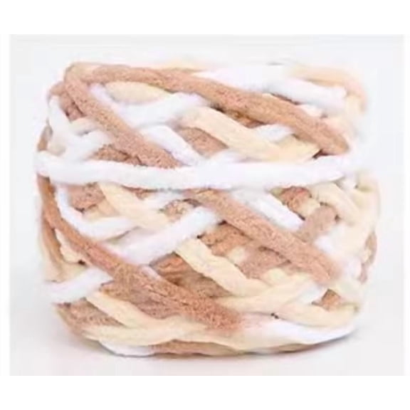 100g Chunky Knit Chenille Yarn Soft Velvet Yarn Crochet Knitting Blanket Yarn DIY Craft for Knit Sweaters, Blankets, Shoes, Scarves, Clothes