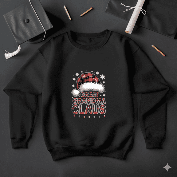 Cute Great Grandma Matching Pajamas Christmas Family Gift Sweatshirt, up to size 5XL