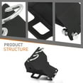 thumbnail image 2 of CROSSDESIGN Rear Tow Hitch Receiver 2" Compatible with Yamaha YXZ 1000R 2016 - 2023 Black, 2 of 11