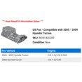 thumbnail image 2 of Pan - Compatible with 2005 - 2009 Hyundai Tucson 2006 2007 2008, 2 of 2