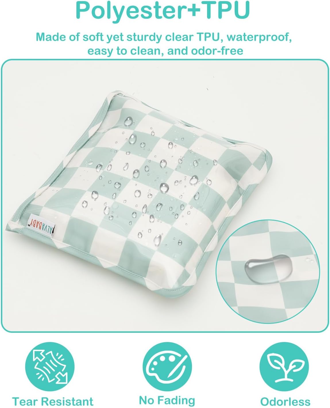 Diaper Bag Pouches | 3pcs Mess-Proof Travel Toiletry | TSA Approved Toiletry Bag | Cosmetic Makeup Bag Diaper Organizer for Baby and Mom Essentials