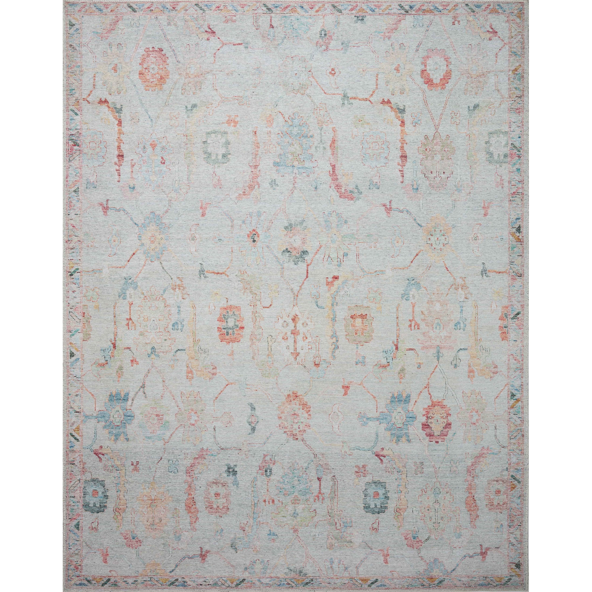 Loloi Elysium Power-loomed Pebble Oriental Area Rug, 5' x 7'6"