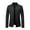 Black, variant on Mens Casual Suit Blazer Jacket Mandarin Collar Single Breasted Sport Coat Business Dress Coat Blue