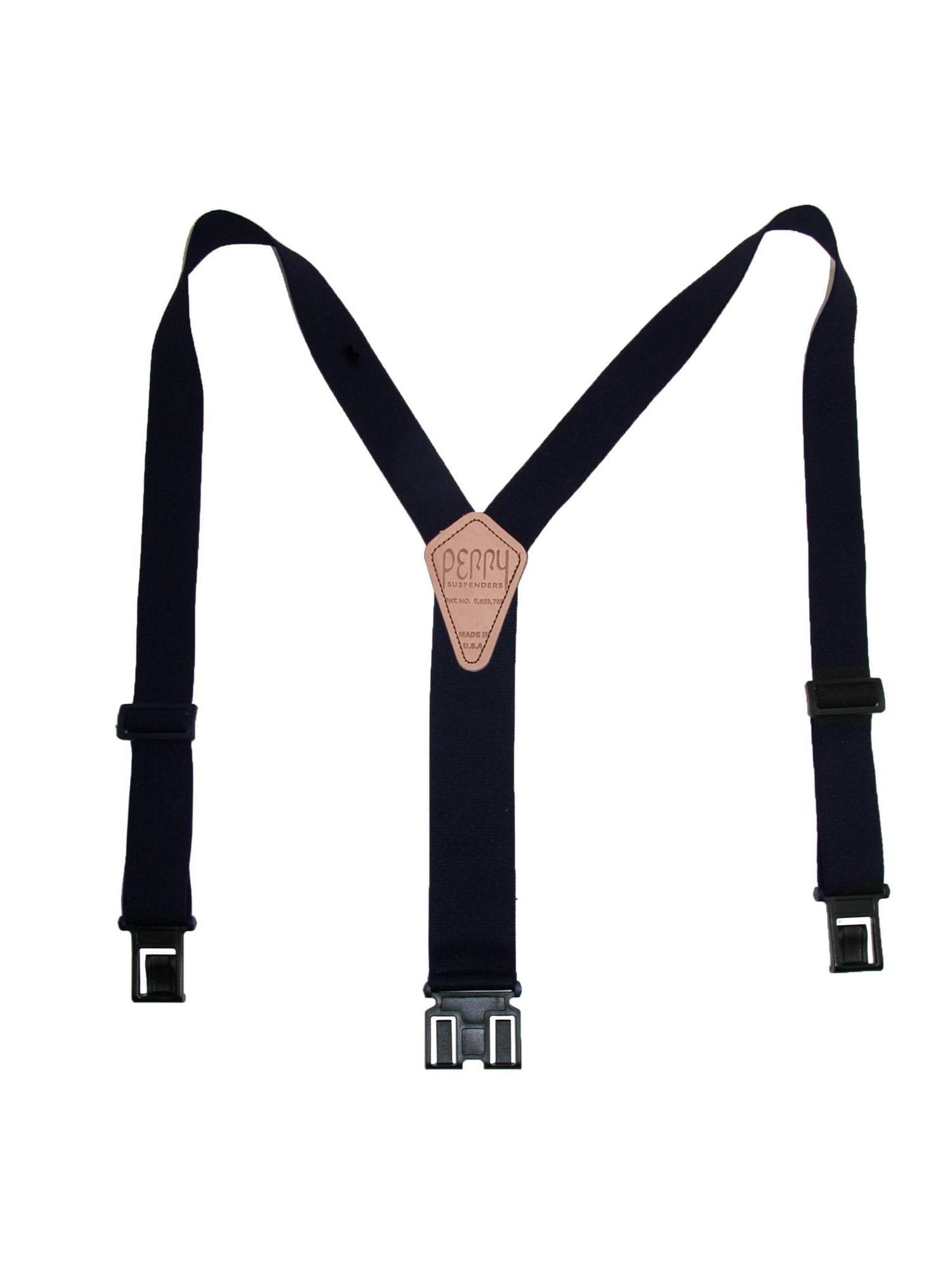 Size one size Men's Elastic Hook End Suspenders