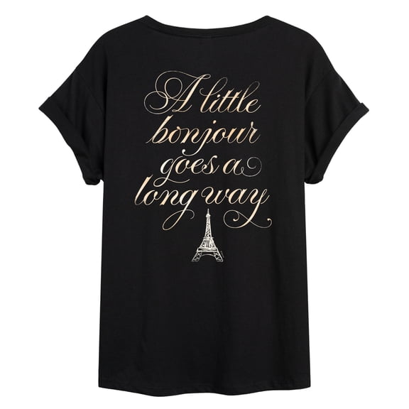 Emily in Paris - A Little Bonjour  - Women's Graphic T-Shirt