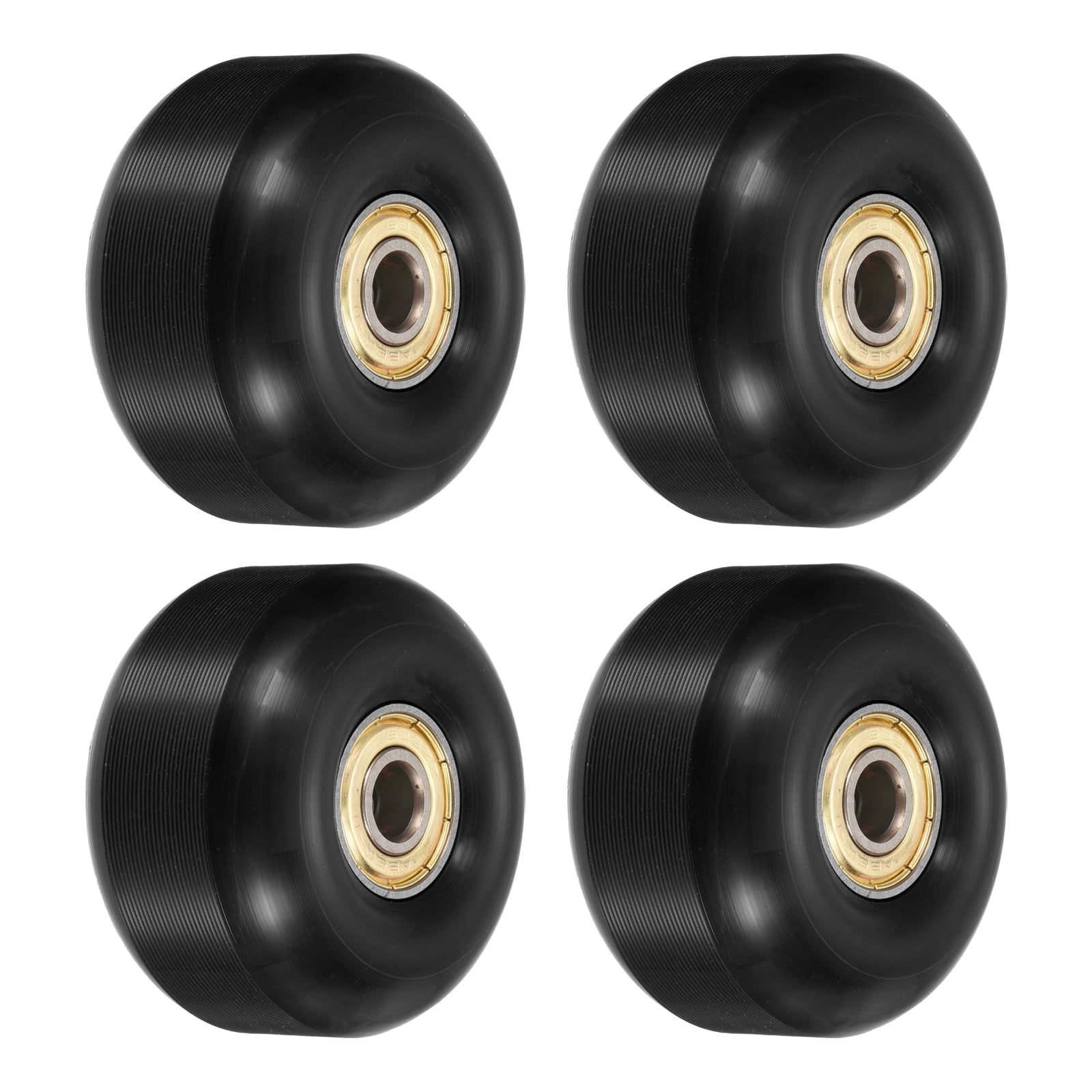 Uxcell 52mm Skateboard Wheels with Bearings Street Wheels for Skateboards Cruiser Wheel 95A