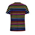 thumbnail image 4 of Frostluinai Nursing Uniform For Womens Scrubs Tops Color Casual Working Uniform With Pocket V-Neck Work Utility & Safety Tops Nursing Worker Protective Clothing Top, 4 of 4