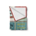 thumbnail image 2 of Saying Soft Flannel Fleece Blanket, Illustration of Uplifting Messages Words Life Wisdom Art Success Themed Artwork, Cozy Plush for Indoor and Outdoor Use, 50" x 60", Beige Green Red, by Ambesonne, 2 of 6