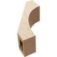 thumbnail image 6 of Ekena Millwork 5"W x 10"D x 14"H Westlake Rough Cedar Woodgrain TimberThane Knee Brace, Primed, 6 of 6