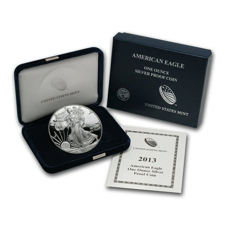 2013-W 1 oz Proof Silver American Eagle (w/Box & COA)