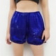 thumbnail image 2 of Odeerbi 3-12 Años Niños Niñas Lentejuelas Metálicas Sparkly Pantalones Cortos de Baile Sport Atletic Pantalones Cortos Etapa Rendimiento Trajes Verano Pantalones Color Sólido, 2 of 4
