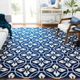 thumbnail image 2 of SAFAVIEH Four Seasons Lilibeth Geometric Area Rug, Navy/Ivory, 8' x 10', 2 of 9